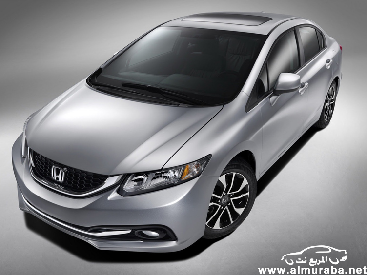 هوندا سيفيك 2013 سيدان الجديد كلياً ستتواجد في معرض ديبوت للسيارات بالصور Honda Civic 2013 1